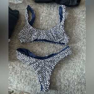 FELLA swim floral blue bikini S